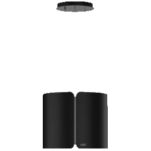 Campana Colgante Smart FSMS F42 Negro Mate