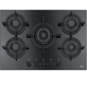 Estufa a gas cristal Negro de 75cm; FHCR 755 4G TC HE BK C