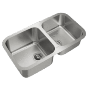 Fregadero o de bajo poner BE2C 845; Acero inoxidable 304