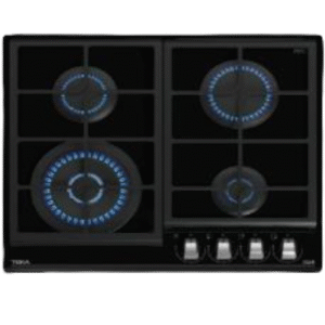 Placa Cristal Gas Negro 60 CM; GZC 64320 XBB